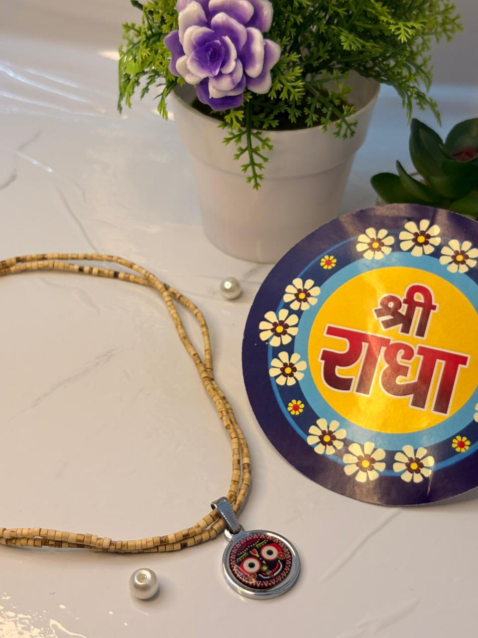 Two Rounds Pure Tulasi Kanthi + Sri Jagganath Locket